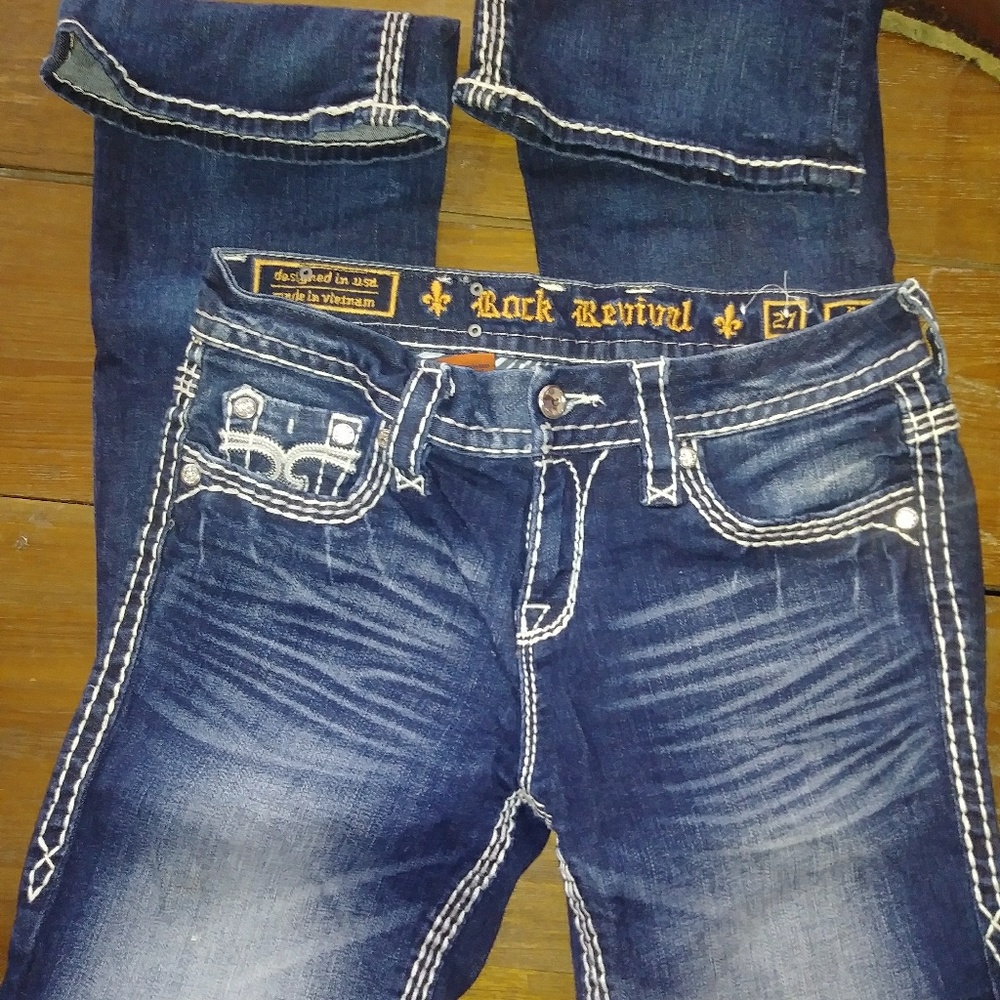 Rock Revival Jeans 27 - Picture 2 of 5